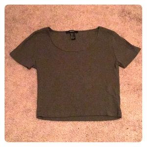 Green forever 21 tee